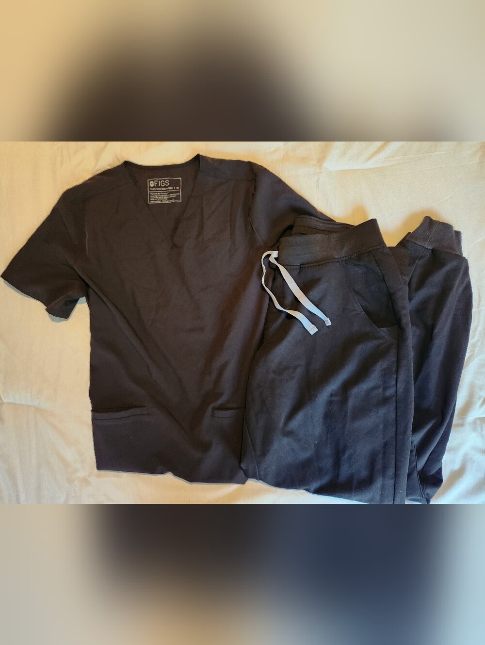 Women's Black Fig Set, Size M